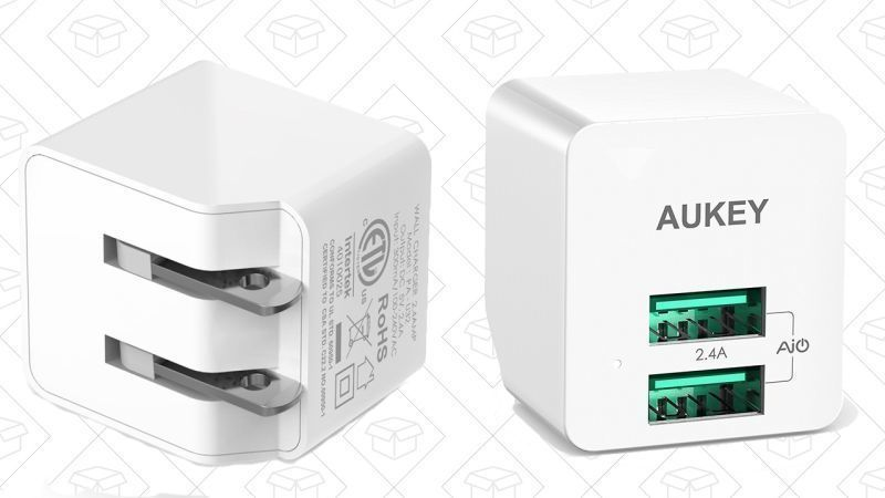 Enchufe USB Aukey, $6 con código ZOERF9IO